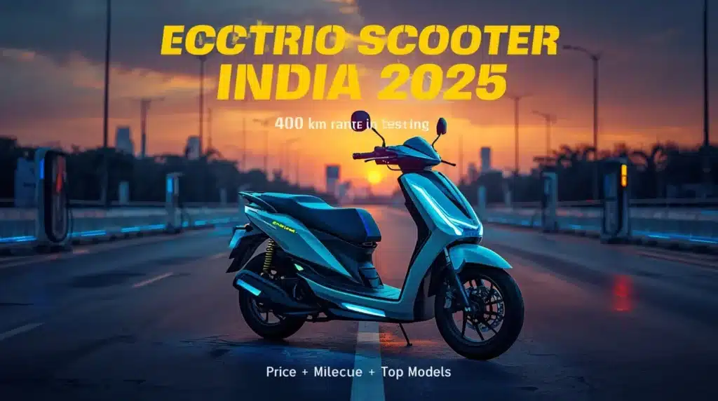 Electric Scooter Range in India