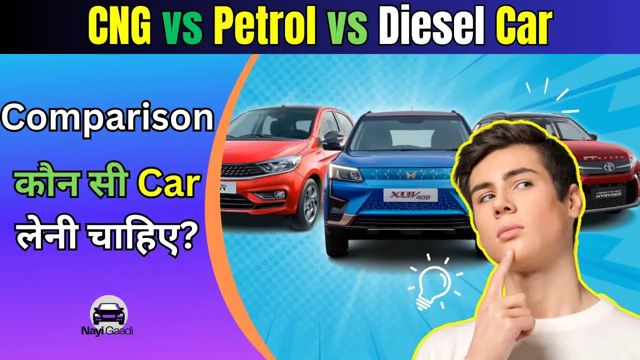 CNG vs Petrol vs Diesel