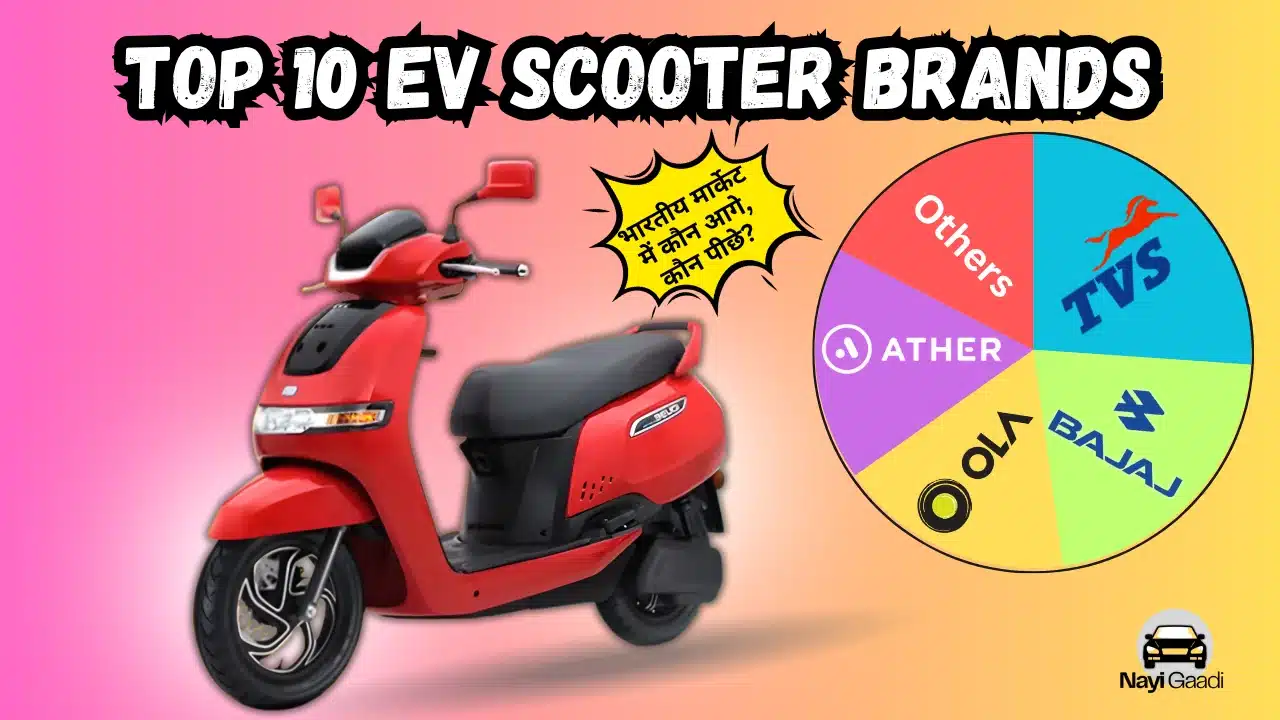 EV scooter brands India 2025