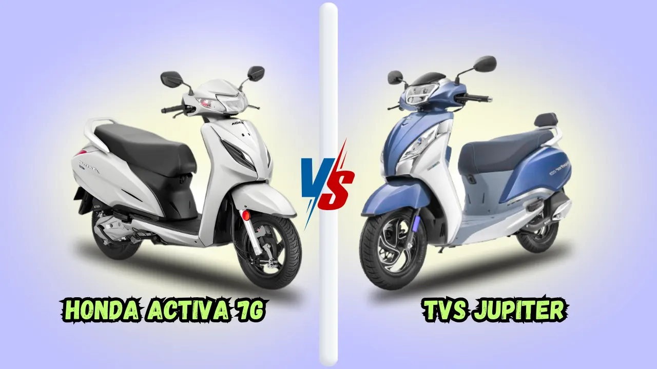 Honda Activa 7G vs TVS Jupiter