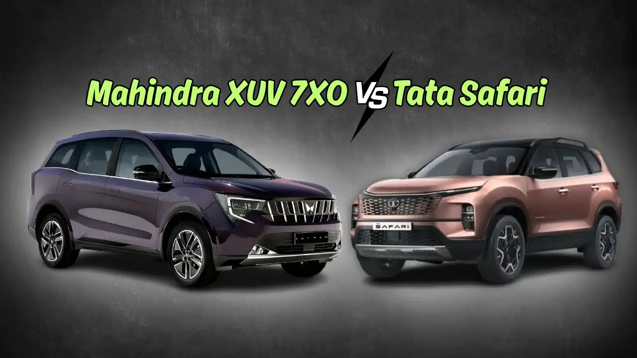 Mahindra XUV 7XO vs Tata Safari
