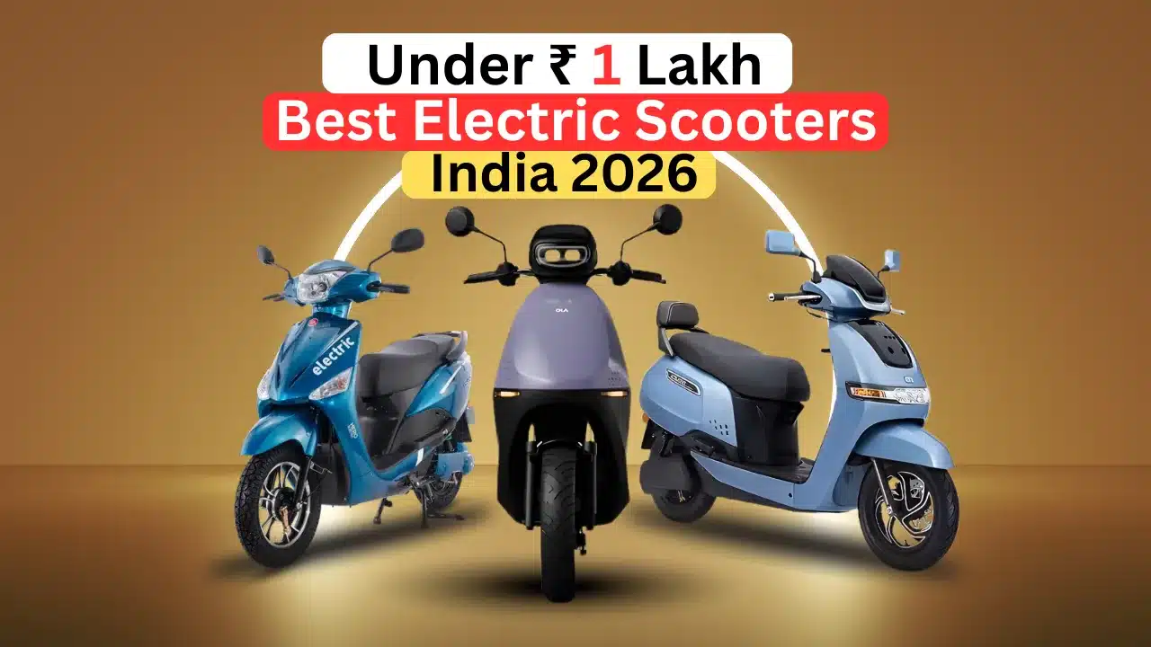 Best Electric Scooters Under 1 Lakh India 2026